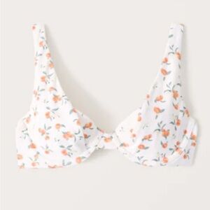 Abercrombie and Fitch Peach Print Bikini Set.